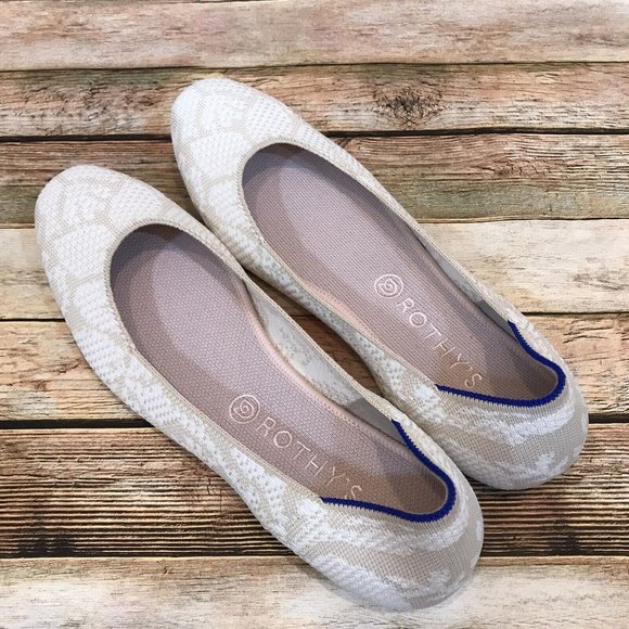 NWOB Rothys Womens Size 12 The Square Flat in Lily RETIRED - Picture 5 of 6